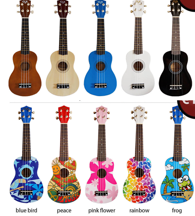 Zomerse kleuren en printjes Ukelele zijn weer binnen!