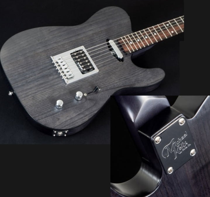Lastig Ontdekking comfort Michael Kelly elektrische gitaar 54OP vervaagd zwart